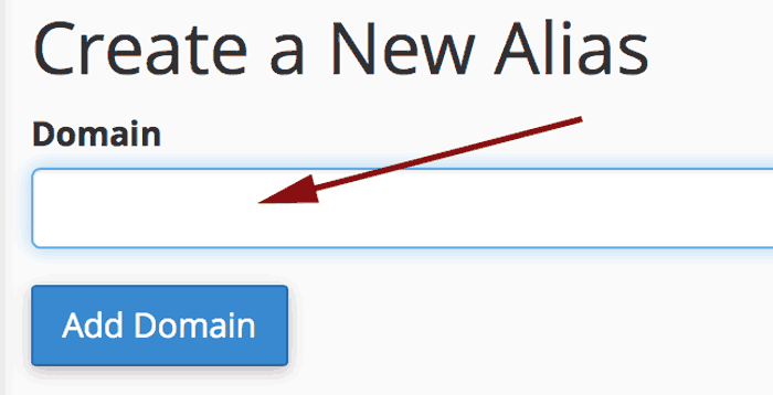 create alias