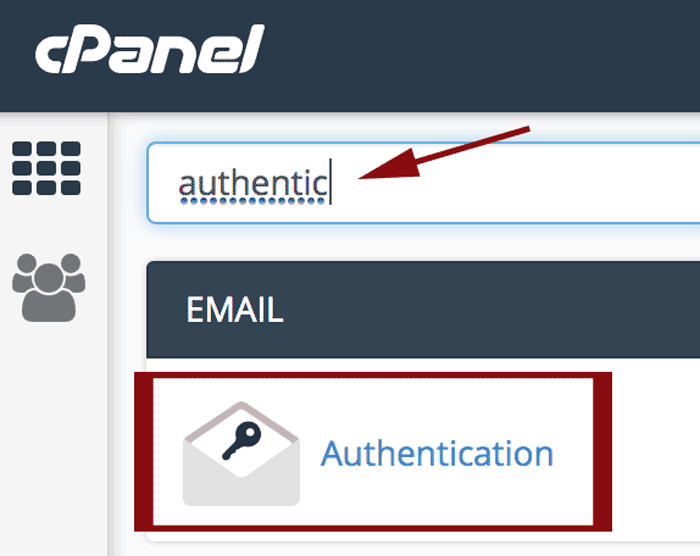 emailauthentnz1 SPF and DMIM navigation