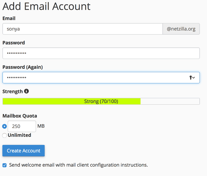 email information