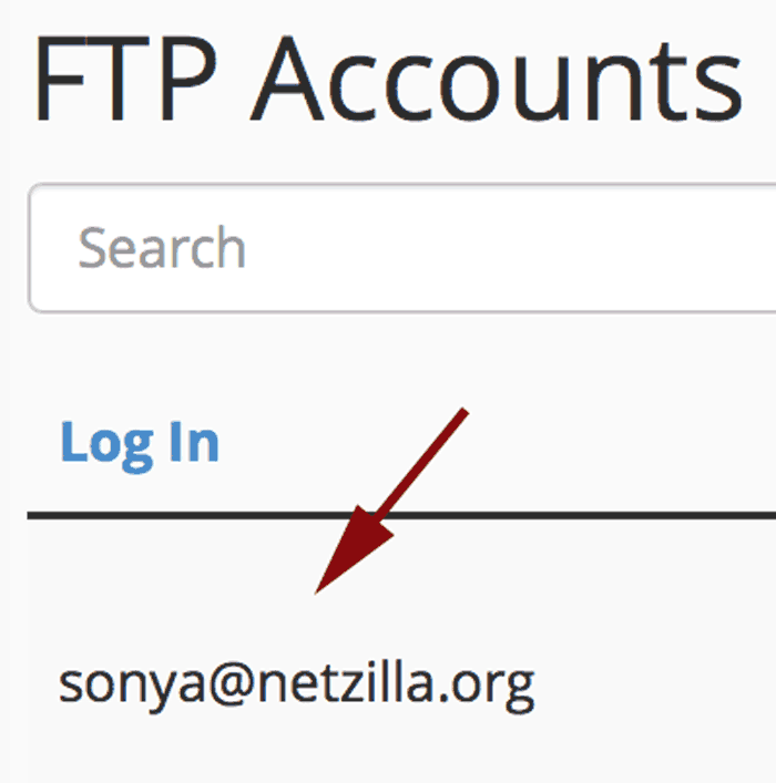 filezillanz3 Username